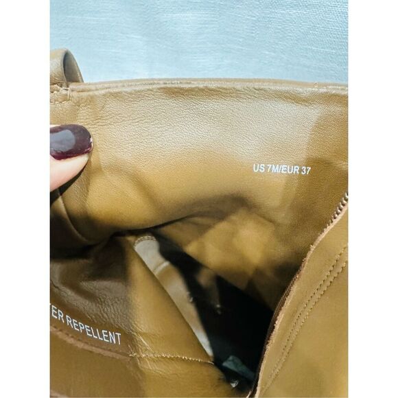 VINCE Remi Leather Moto Ankle Booties - Picture 7 of 15